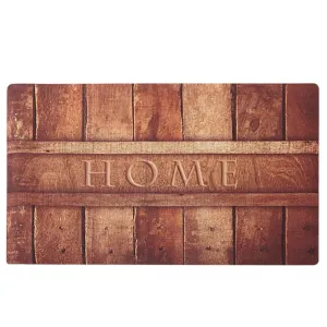 2 Pack Rubber Indoor Doormat Welcome Mat 30"X18" BG356