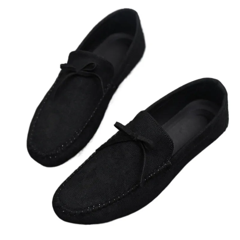2024 business summer men's casual trendy shoes wedding groom driving fashion loafer shoes lazy platform