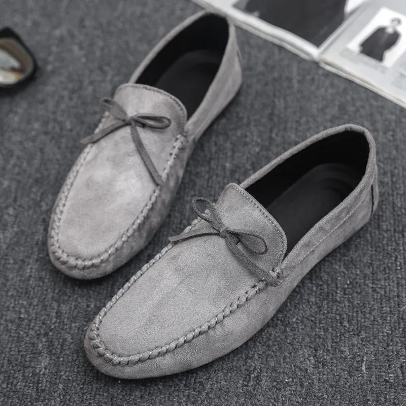2024 business summer men's casual trendy shoes wedding groom driving fashion loafer shoes lazy platform