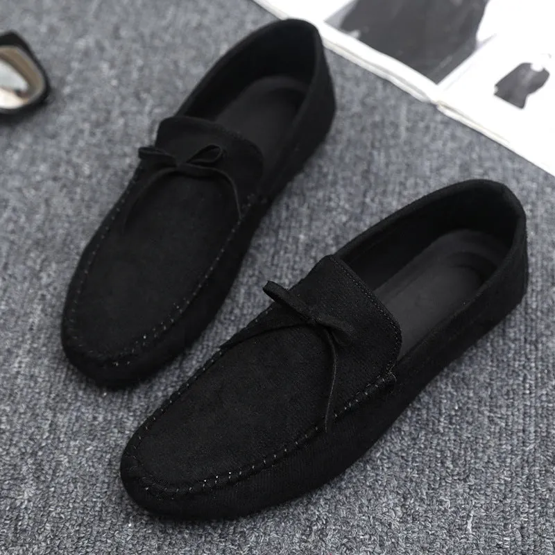 2024 business summer men's casual trendy shoes wedding groom driving fashion loafer shoes lazy platform