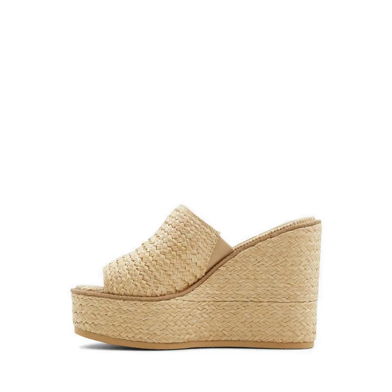 ALDO Midsommar Women's Wedge Sandals - Open Natural