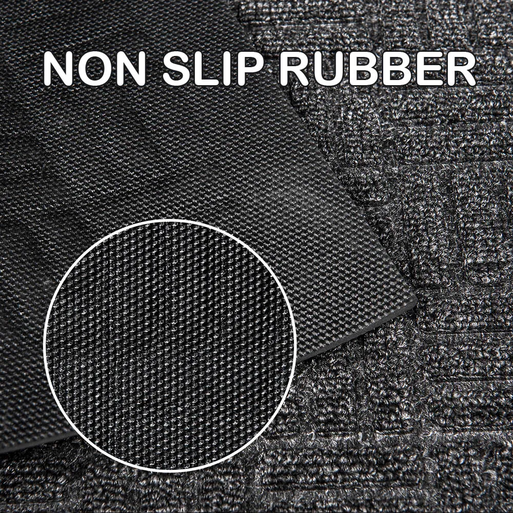 Amagabeli Large Outdoor Doormat Rubber Shoes Scraper 24" x 36" rug013