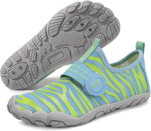 ATHMILE Kids Water Shoes Boys Girls Water Shoes Quick Dry Barefoot Beach Sports Swim Pool Summer Shoes(Little Kid/Big Kid)