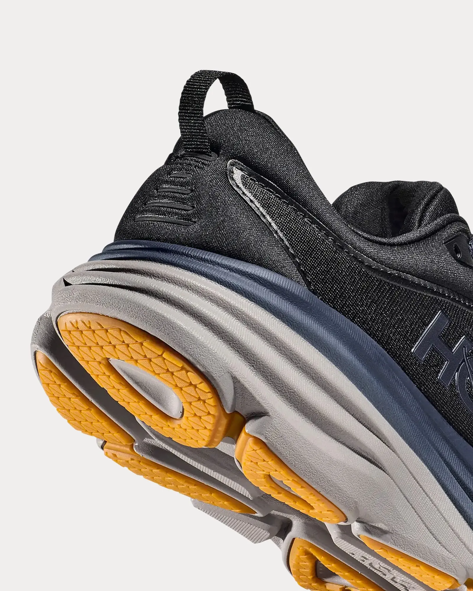 Bondi 8 Black / Iron Ore Running Shoes
