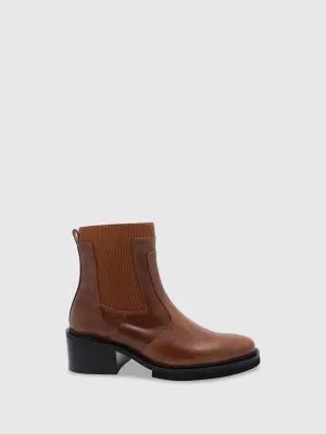 Brown Chelsea Boots