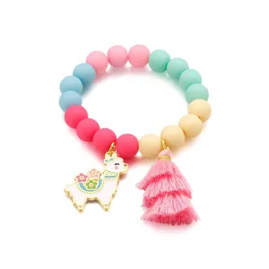 Charming Whimsy Bracelet - Glama Llama
