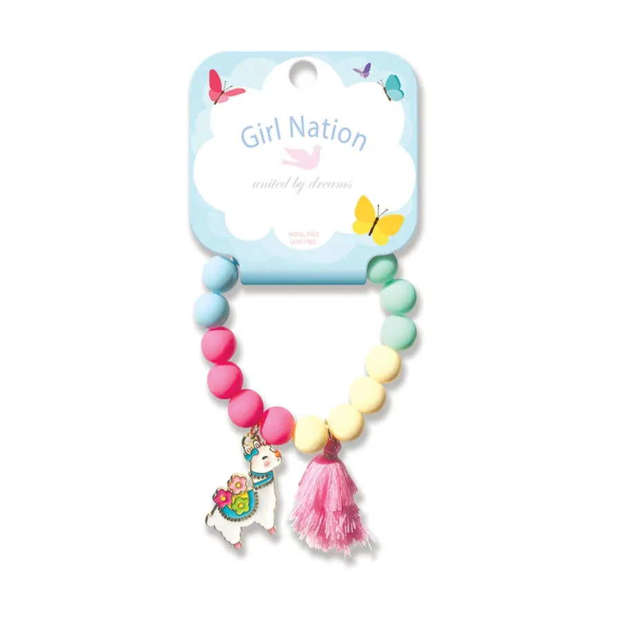 Charming Whimsy Bracelet - Glama Llama