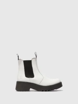 Chelsea Ankle Boots MEDI789FLY RUG OFFWHITE