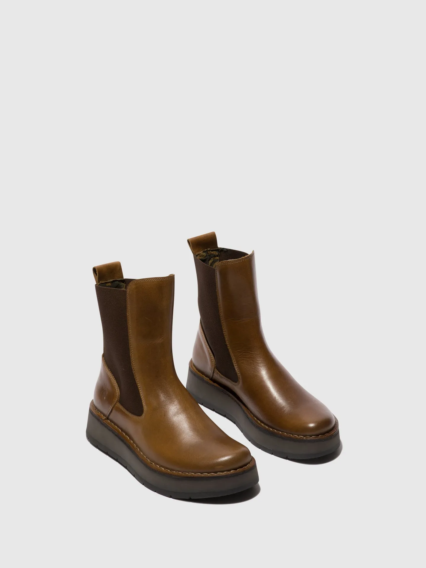 Chelsea Ankle Boots RUBA100FLY CAMEL