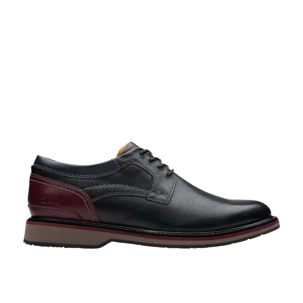 Clarks Men's Monahan Plain Tan Black