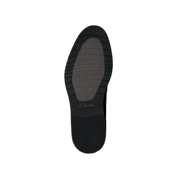 Clarks Men's Monahan Plain Tan Black