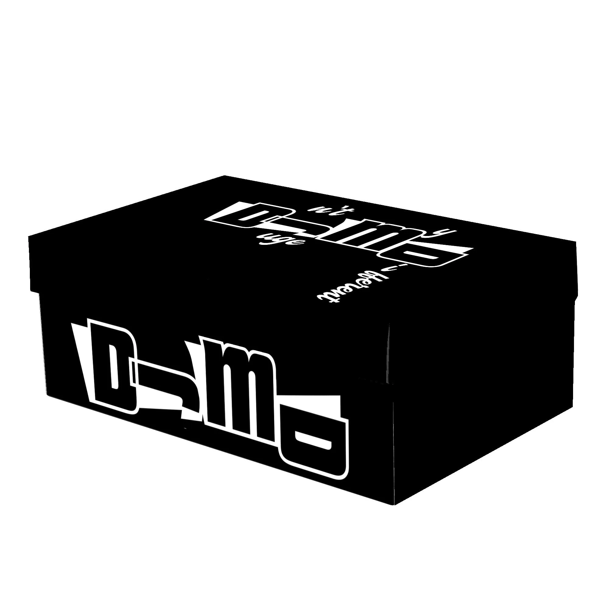 DJMD Mens Printed   Embroidered High Top Canvas Shoes