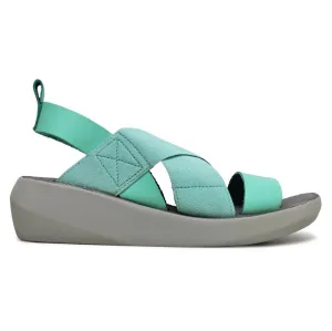 Fly London BAJI848FLY Brooklyn Leather Women's Wedge Heels Sandals