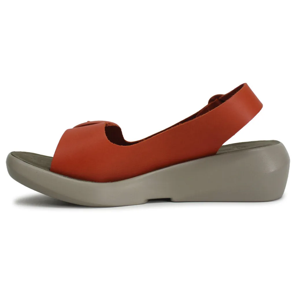 Fly London BERK754FLY Brooklyn Leather Women's Wedge Heels Sandals