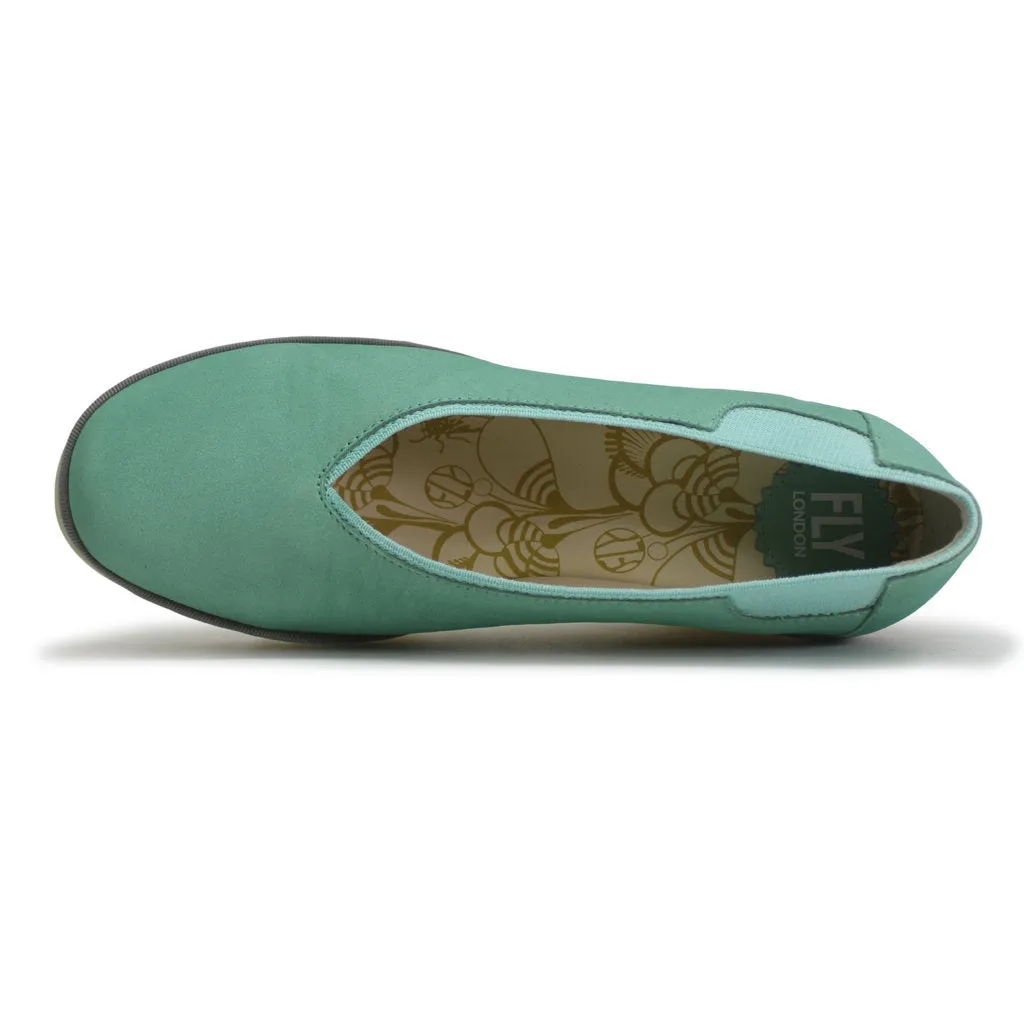 Fly London Yoza438Fly Leather Women's Wedge Sole Shoes