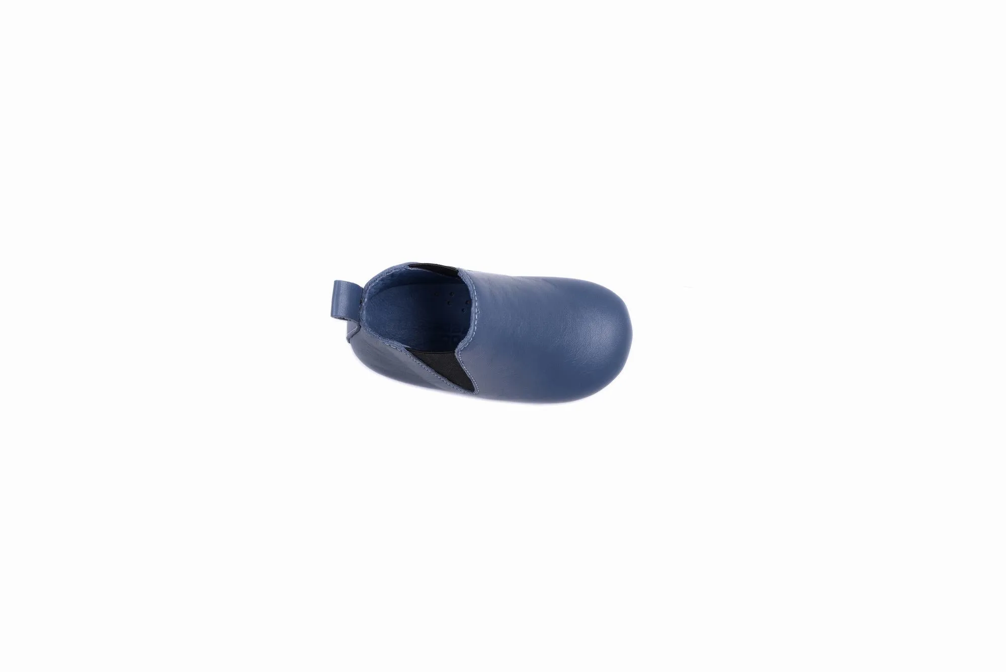 FOOT FEDERATION BABIES' LEATHER SHOE BLUE