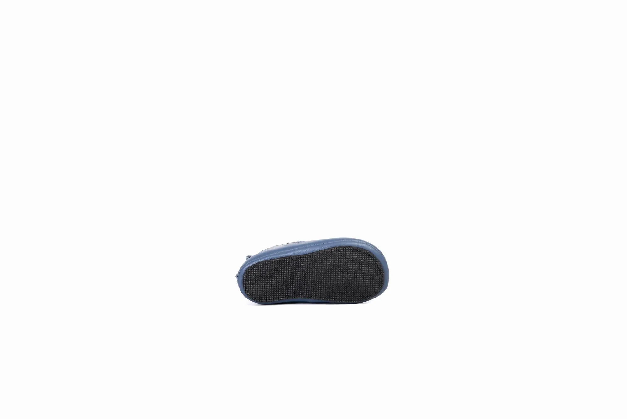 FOOT FEDERATION BABIES' LEATHER SHOE BLUE