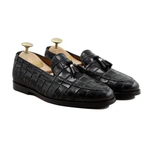 Goten - Men's Black Calf Leather Loafer