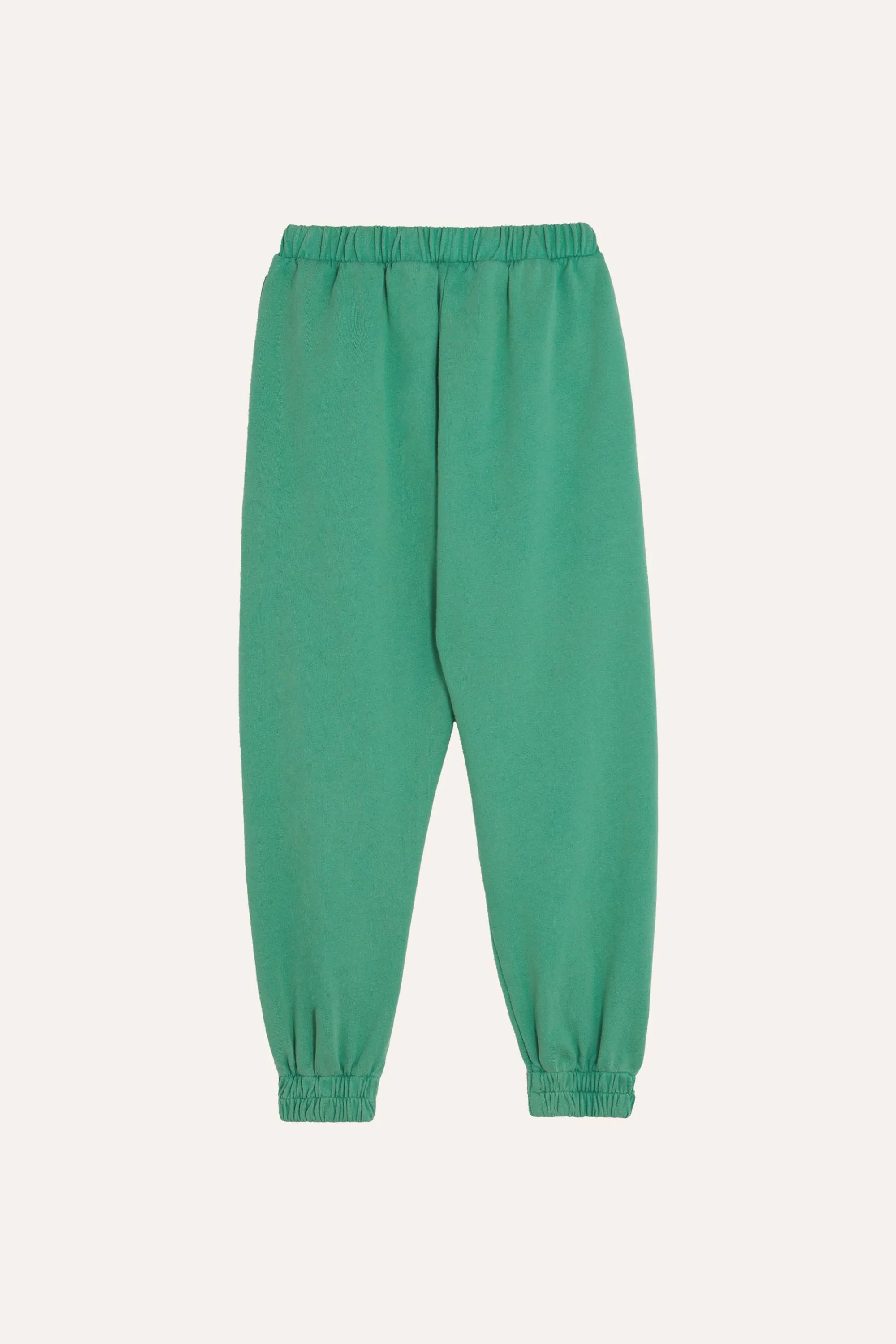 Green Washed Jogging Trousers