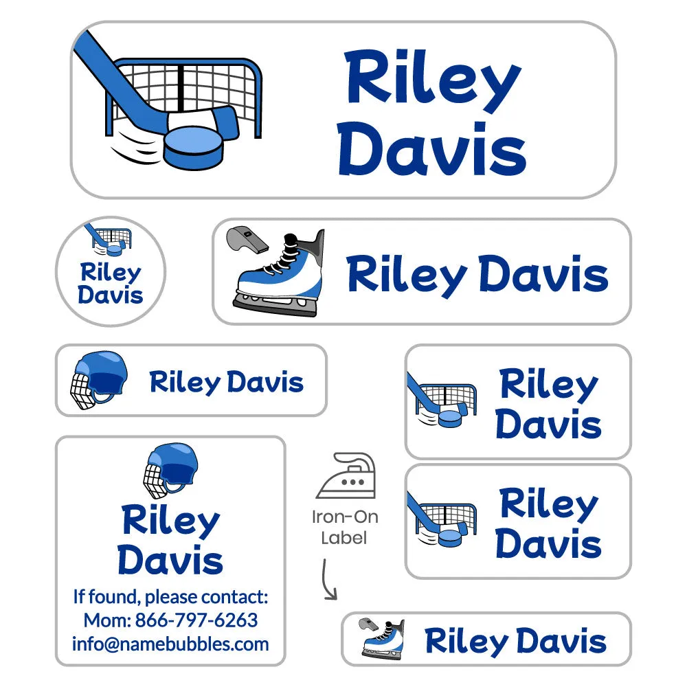 Hockey Sleepaway Camp Labels Pack