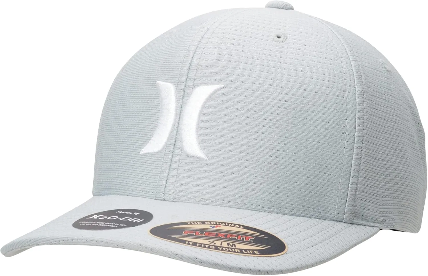 Hurley Men's Baseball Cap ?C Lightweight Curved Bill H2O Dri Fitted Caps for Men