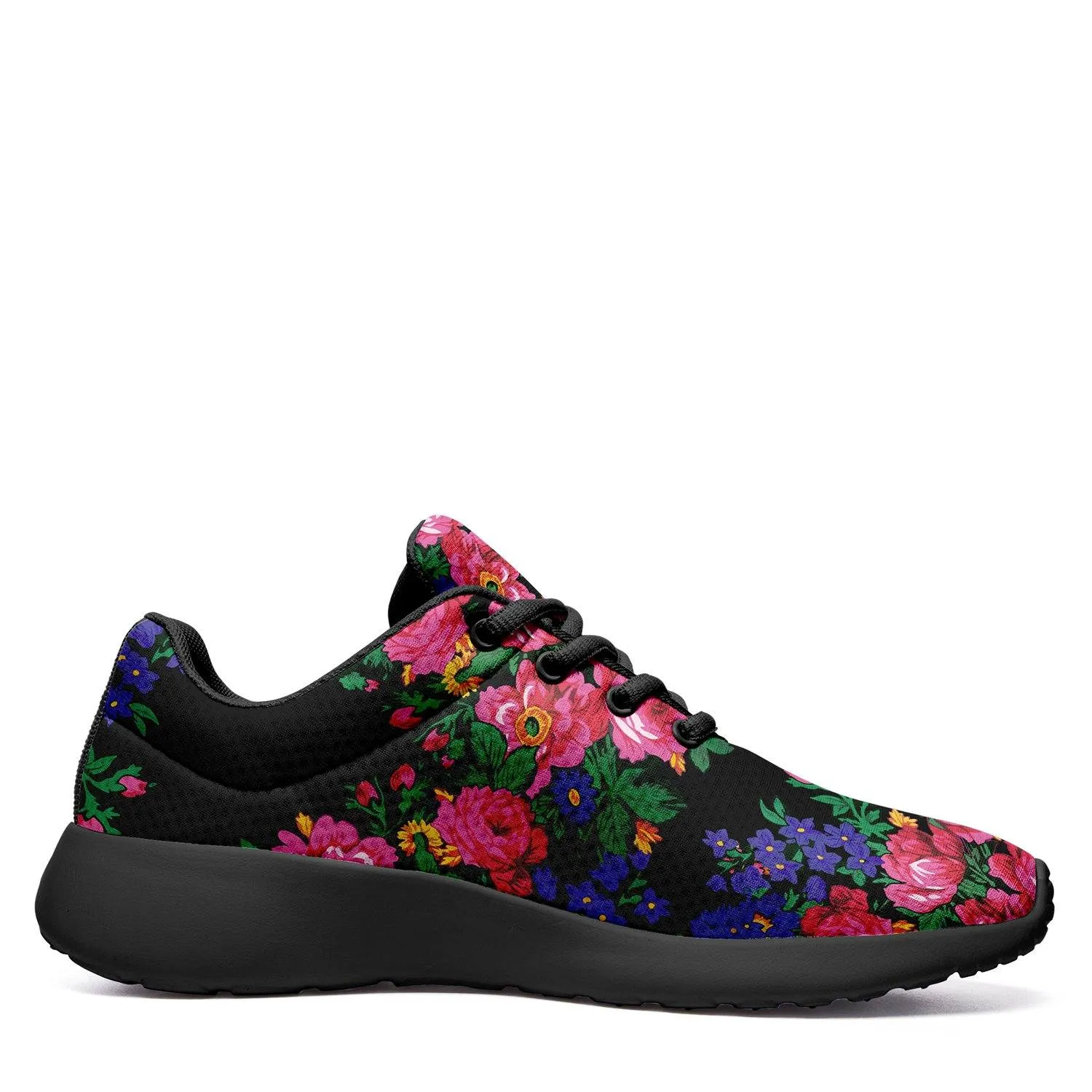 Kokum's Revenge Black Ikkaayi Sport Sneakers