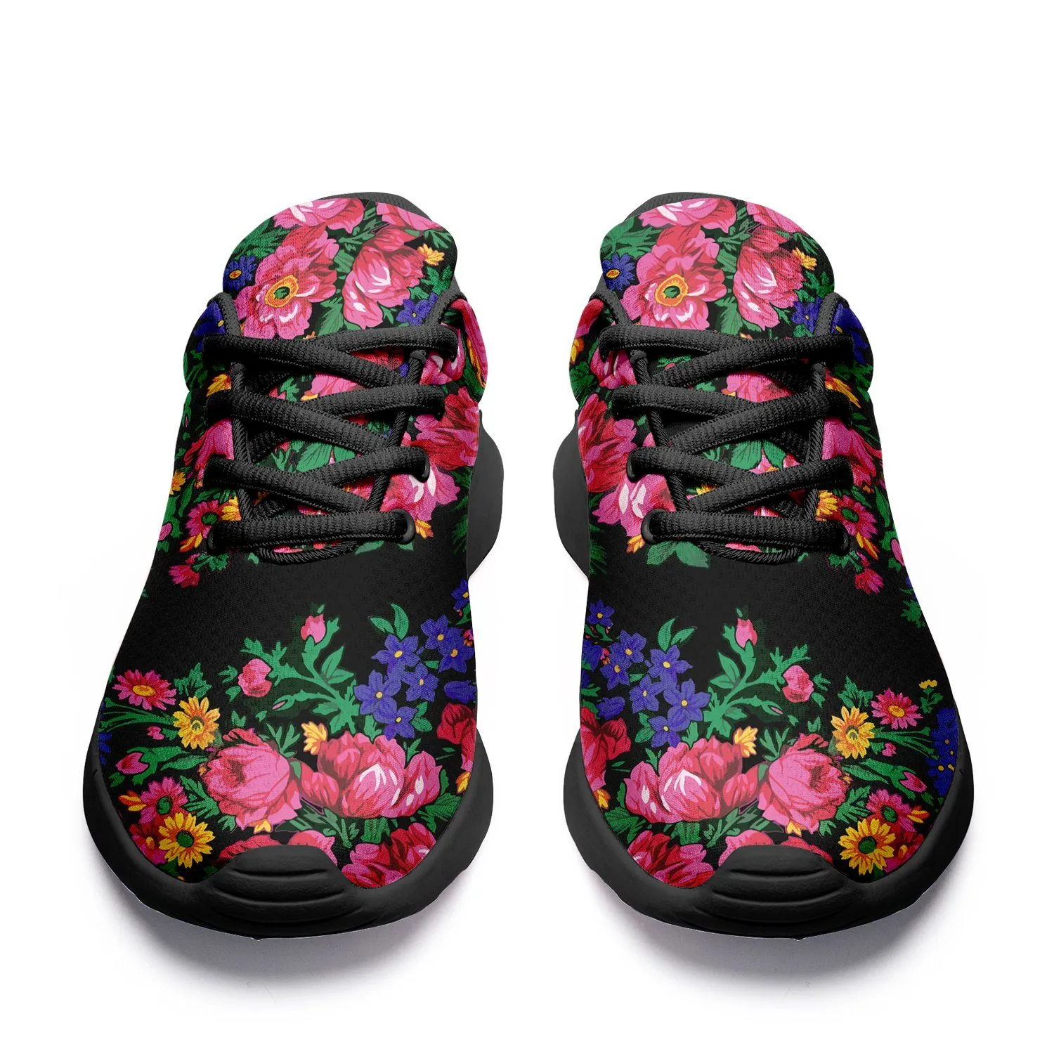 Kokum's Revenge Black Ikkaayi Sport Sneakers