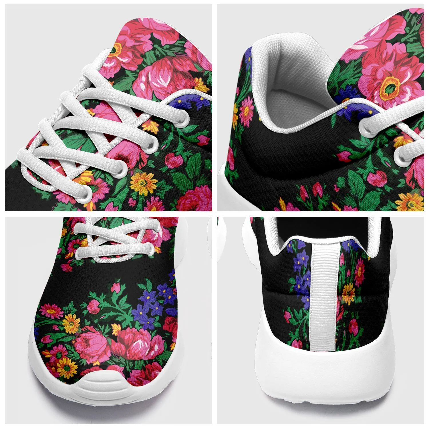 Kokum's Revenge Black Ikkaayi Sport Sneakers