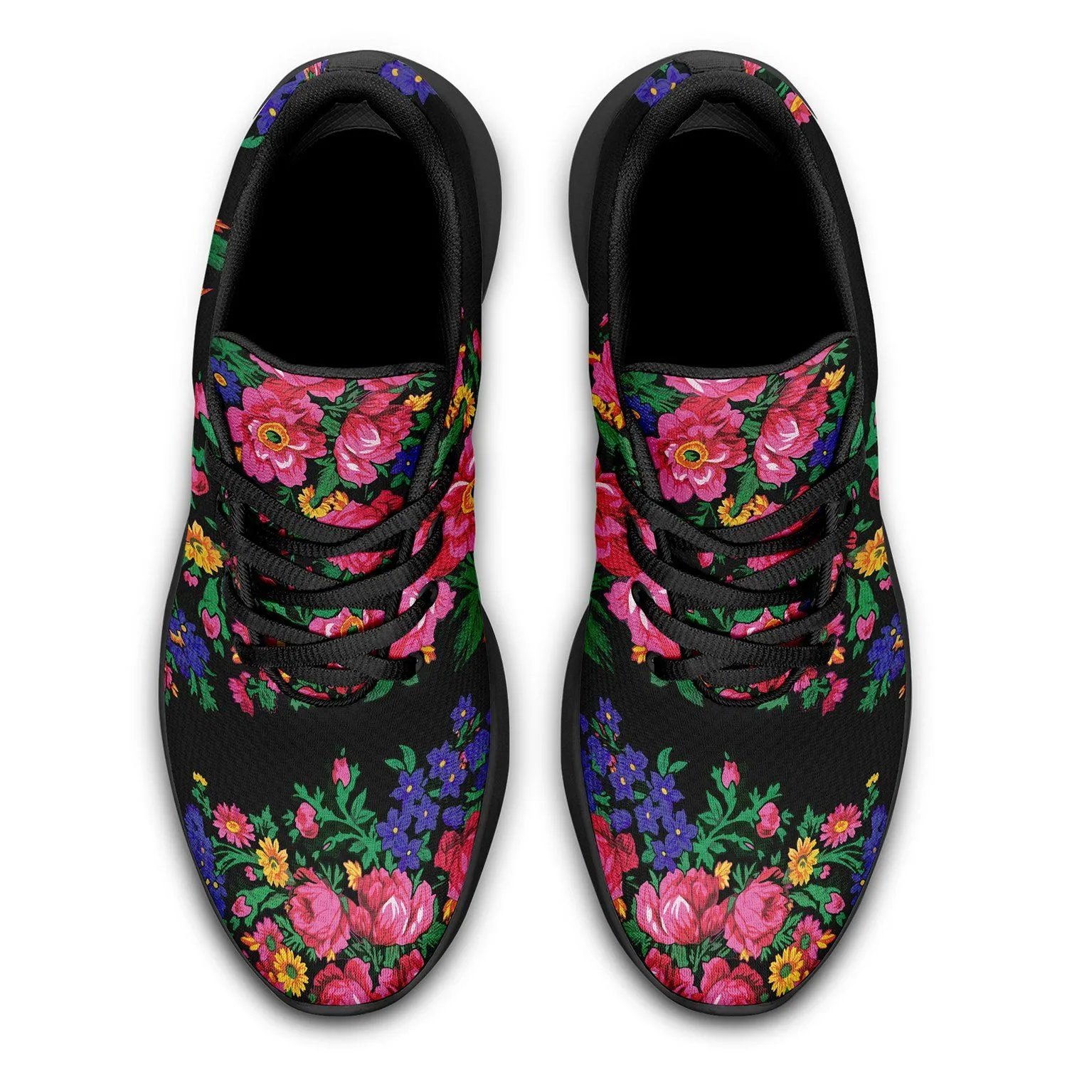 Kokum's Revenge Black Ikkaayi Sport Sneakers