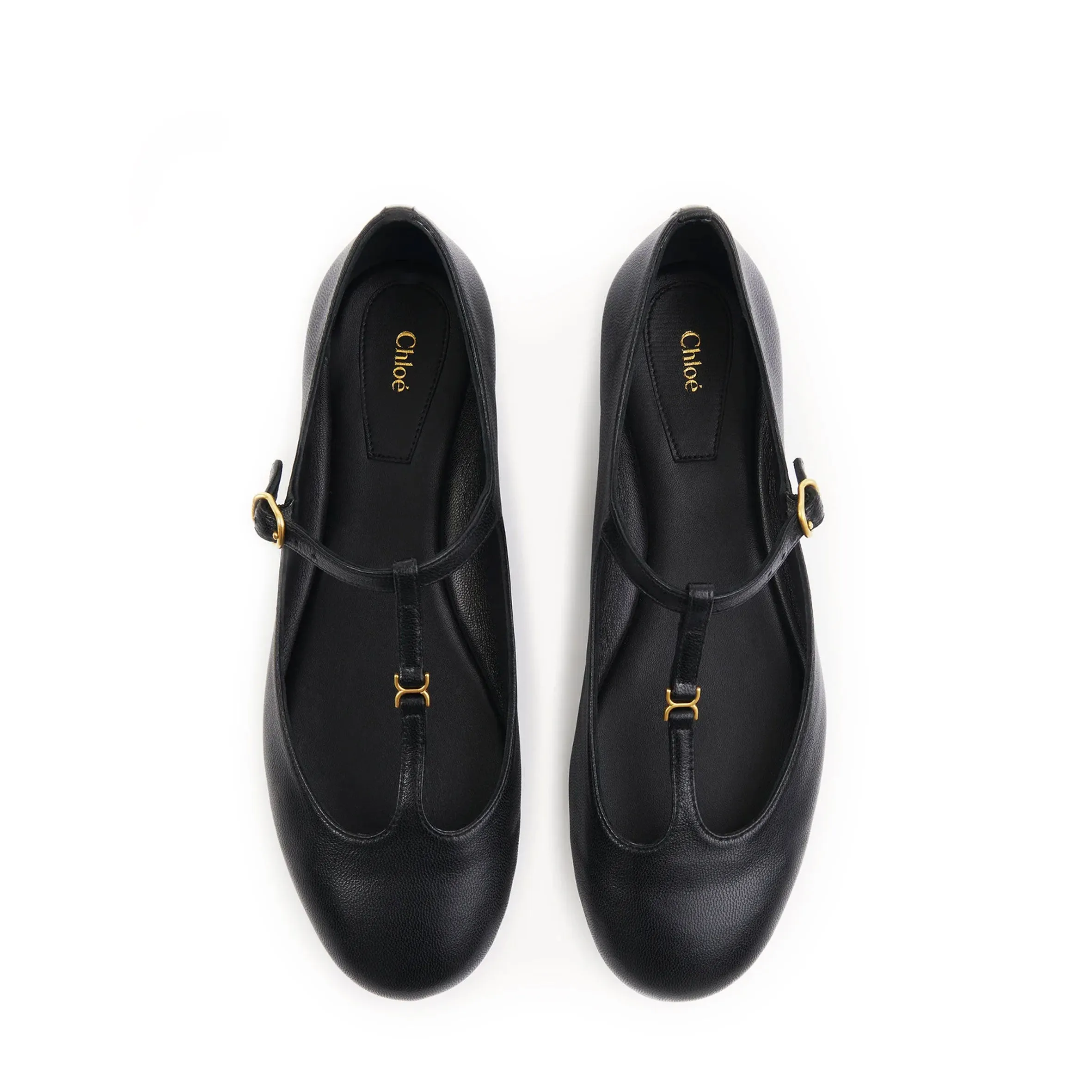 Marcie T Ballet Flats, Black