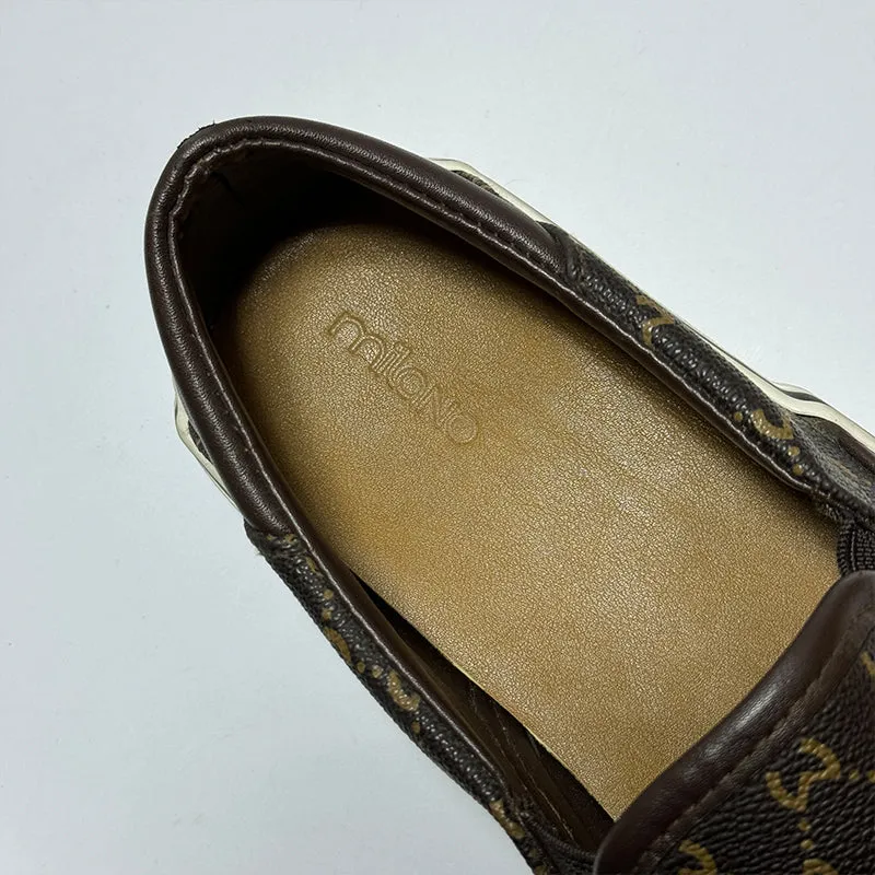 Milano Leather Slip-On Shoes