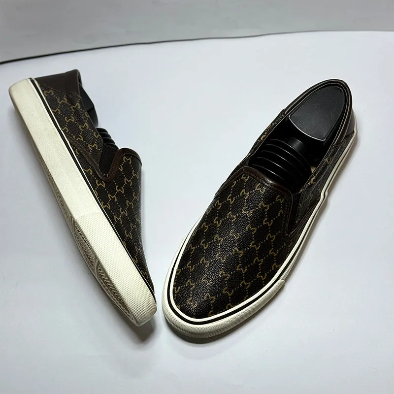 Milano Leather Slip-On Shoes