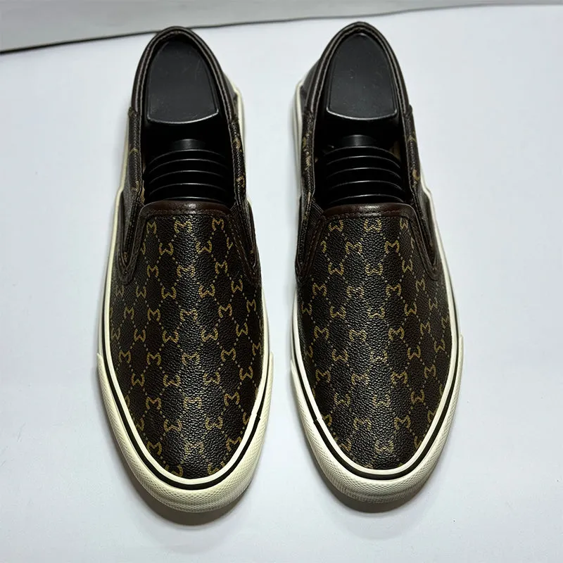 Milano Leather Slip-On Shoes