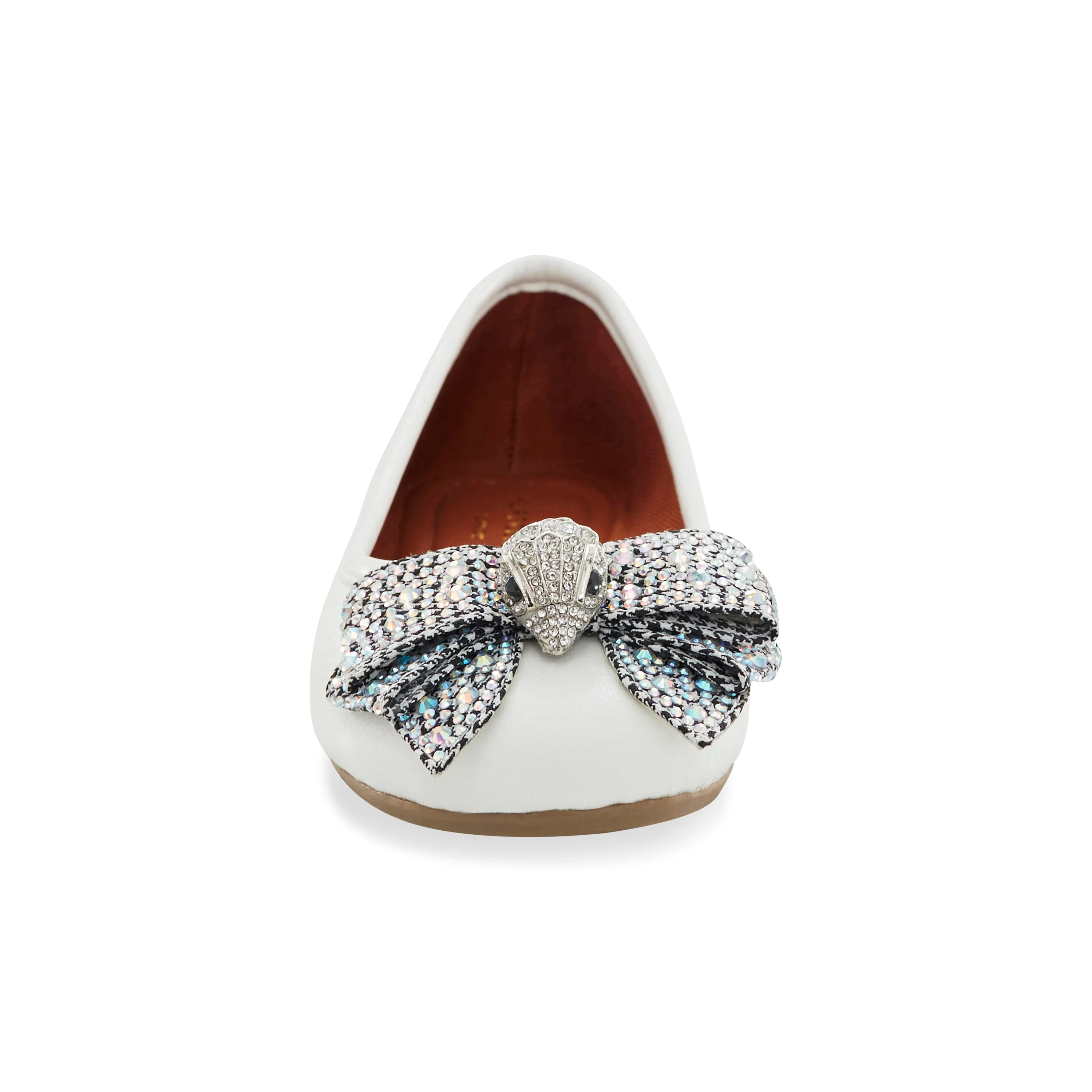 Mini Kensington Ballet Flat - Big Kid White