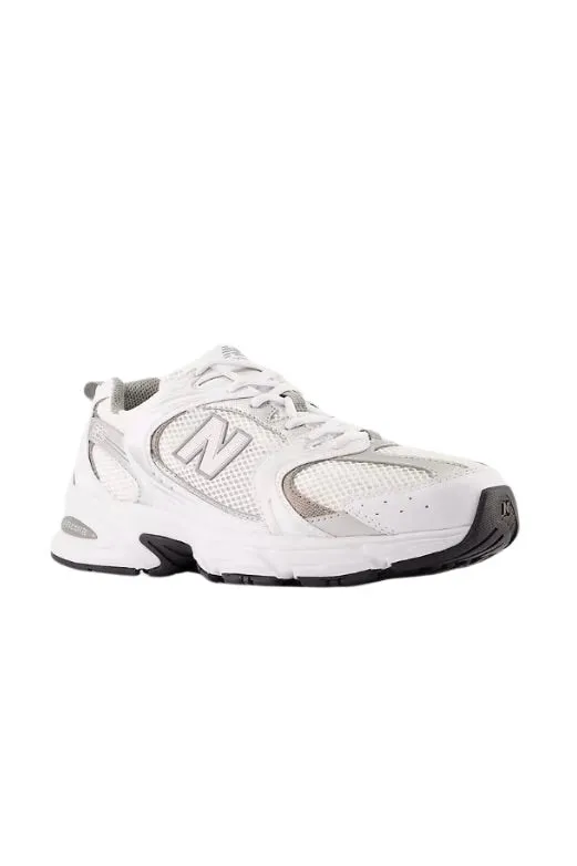New Balance MR530 Sneaker- White/ Metallic Silver