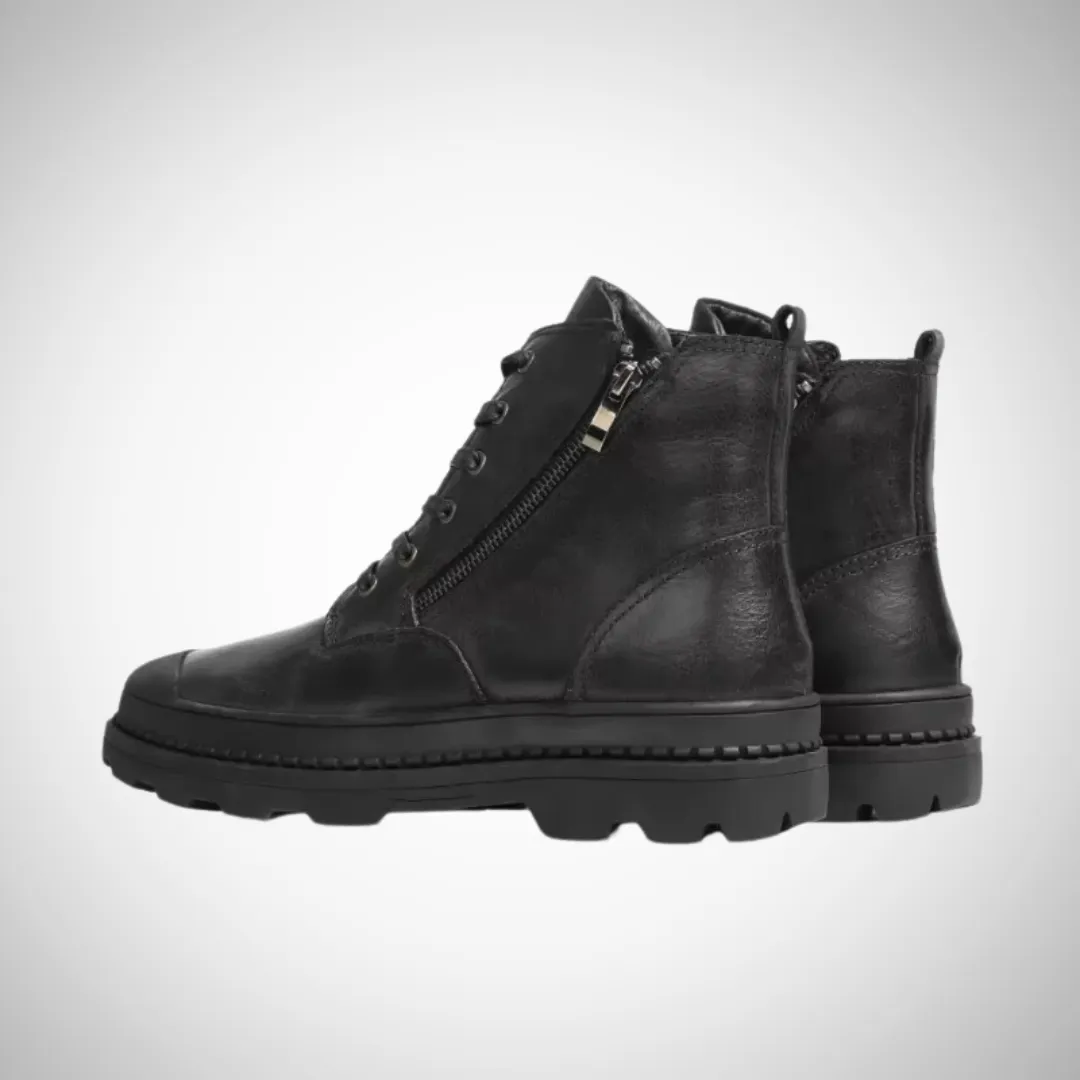 Roald Durable Fleece Vegan Leather Boots