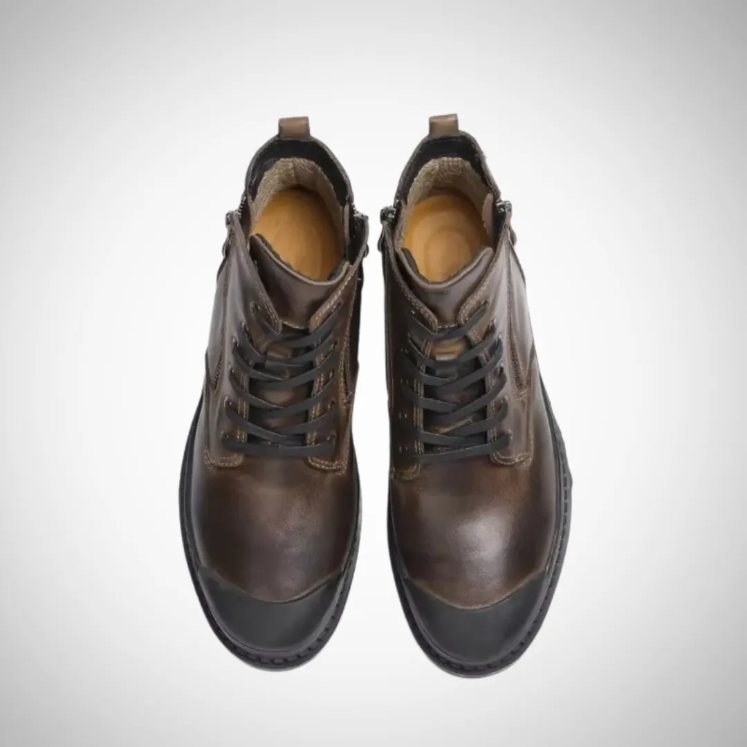 Roald Durable Fleece Vegan Leather Boots