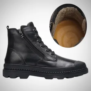 Roald Durable Fleece Vegan Leather Boots
