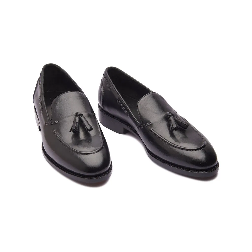 Royce, Tassel Loafer - Noir | Hand Welted | Classics Collection
