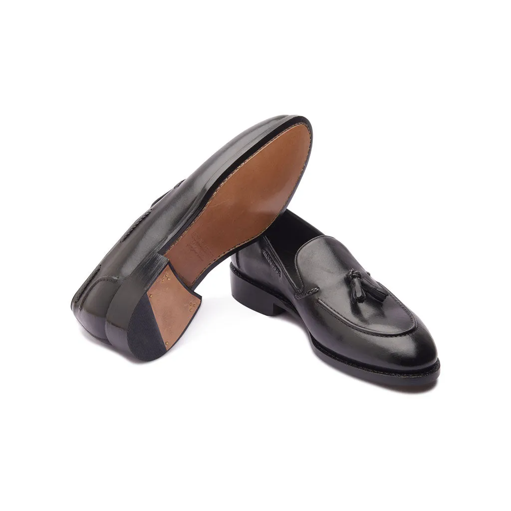 Royce, Tassel Loafer - Noir | Hand Welted | Classics Collection