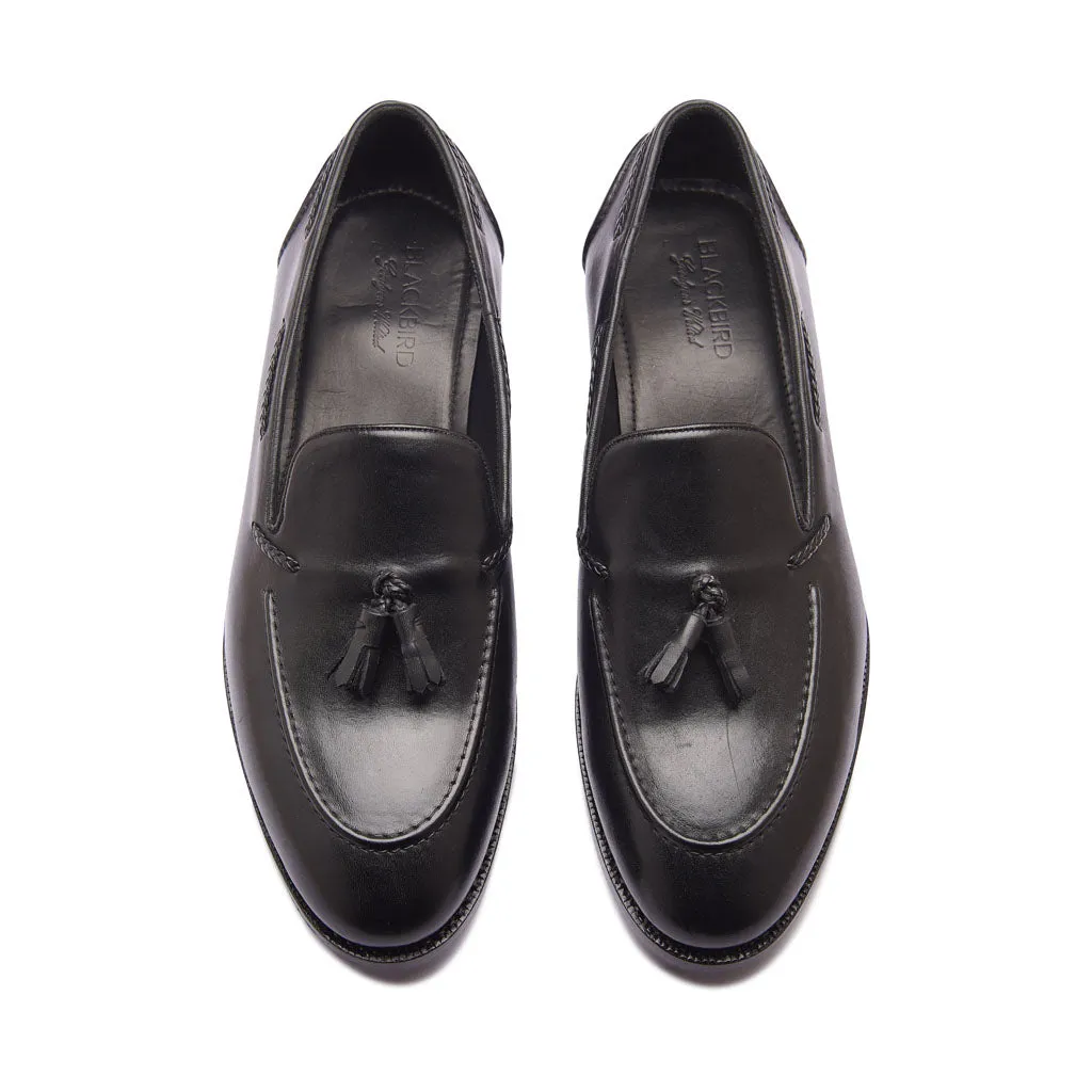 Royce, Tassel Loafer - Noir | Hand Welted | Classics Collection
