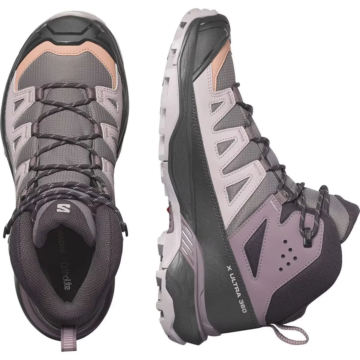 Salomon Women's X ULTRA 360 CSWP Waterproof Mid Hiking Boot