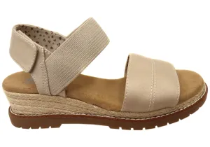 Skechers Womens BOBS Desert Chill Comfortable Memory Foam Sandals