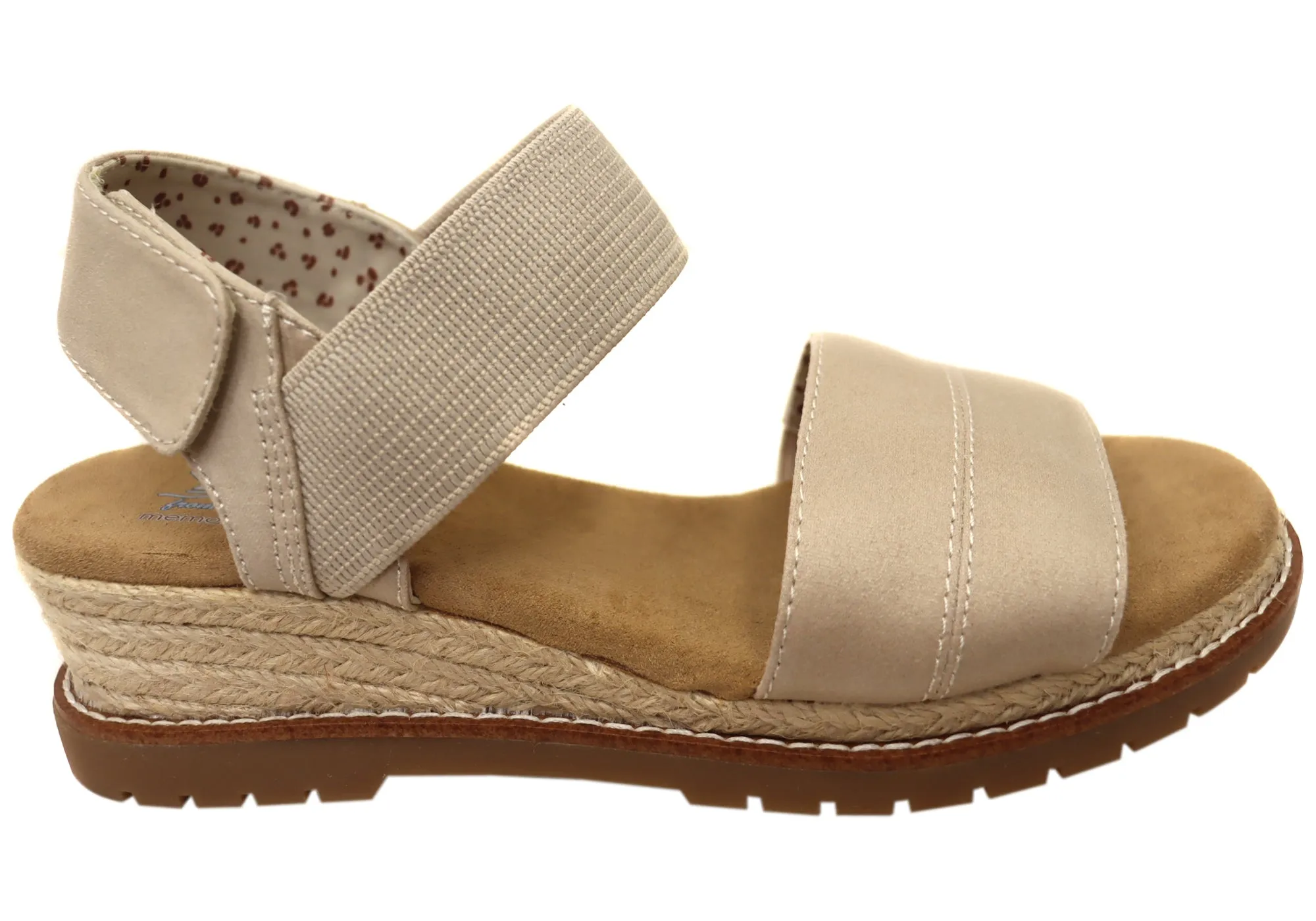 Skechers Womens BOBS Desert Chill Comfortable Memory Foam Sandals