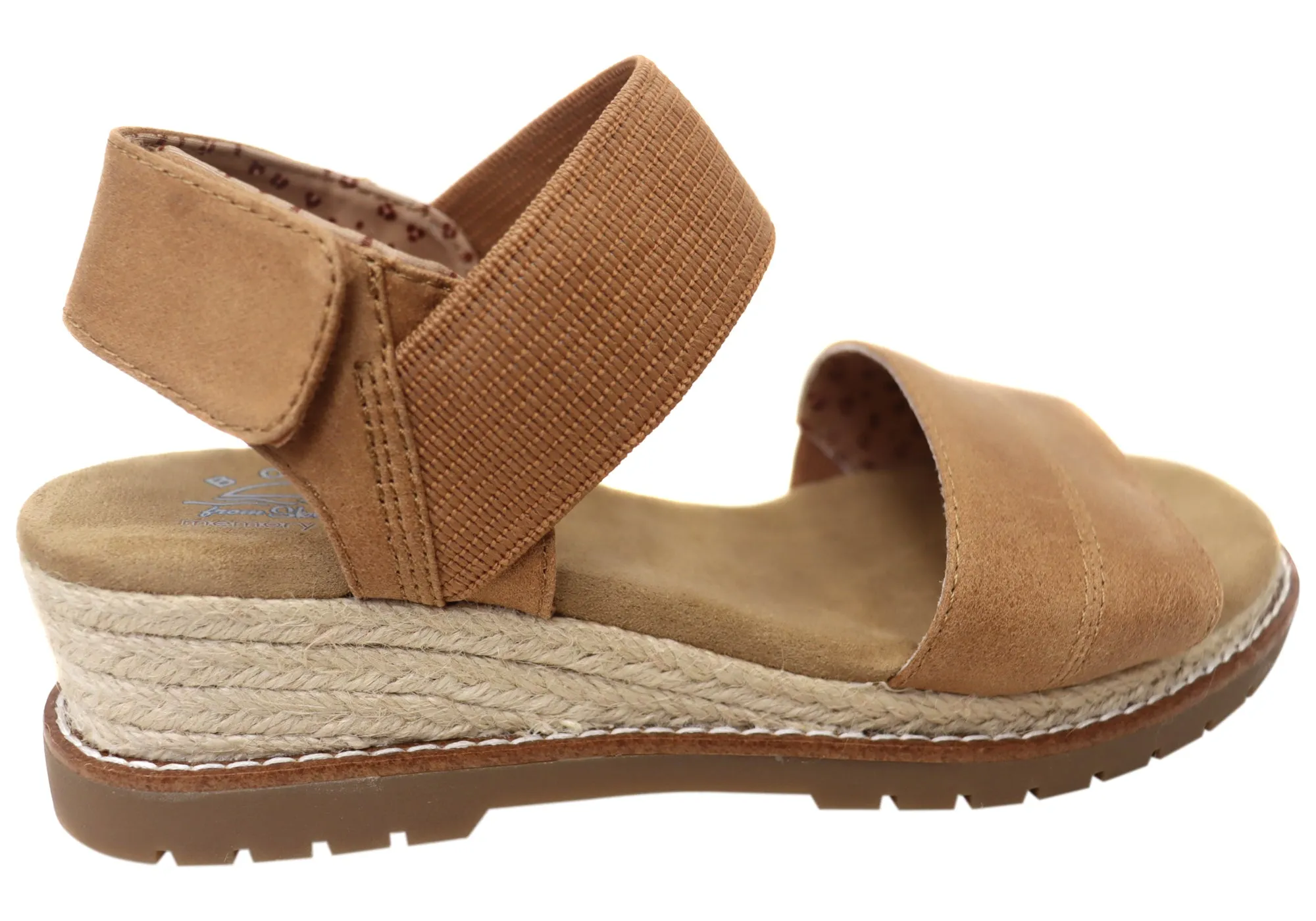 Skechers Womens BOBS Desert Chill Comfortable Memory Foam Sandals