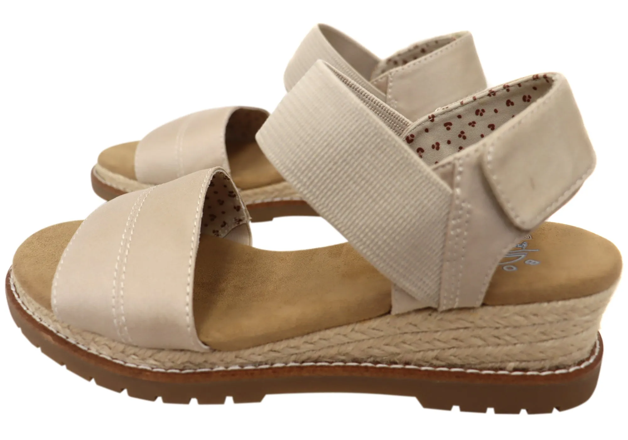 Skechers Womens BOBS Desert Chill Comfortable Memory Foam Sandals