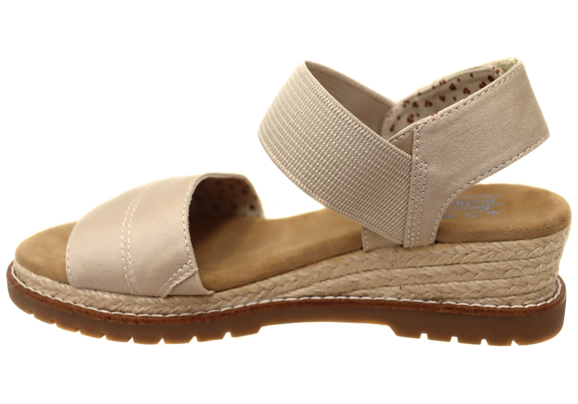 Skechers Womens BOBS Desert Chill Comfortable Memory Foam Sandals