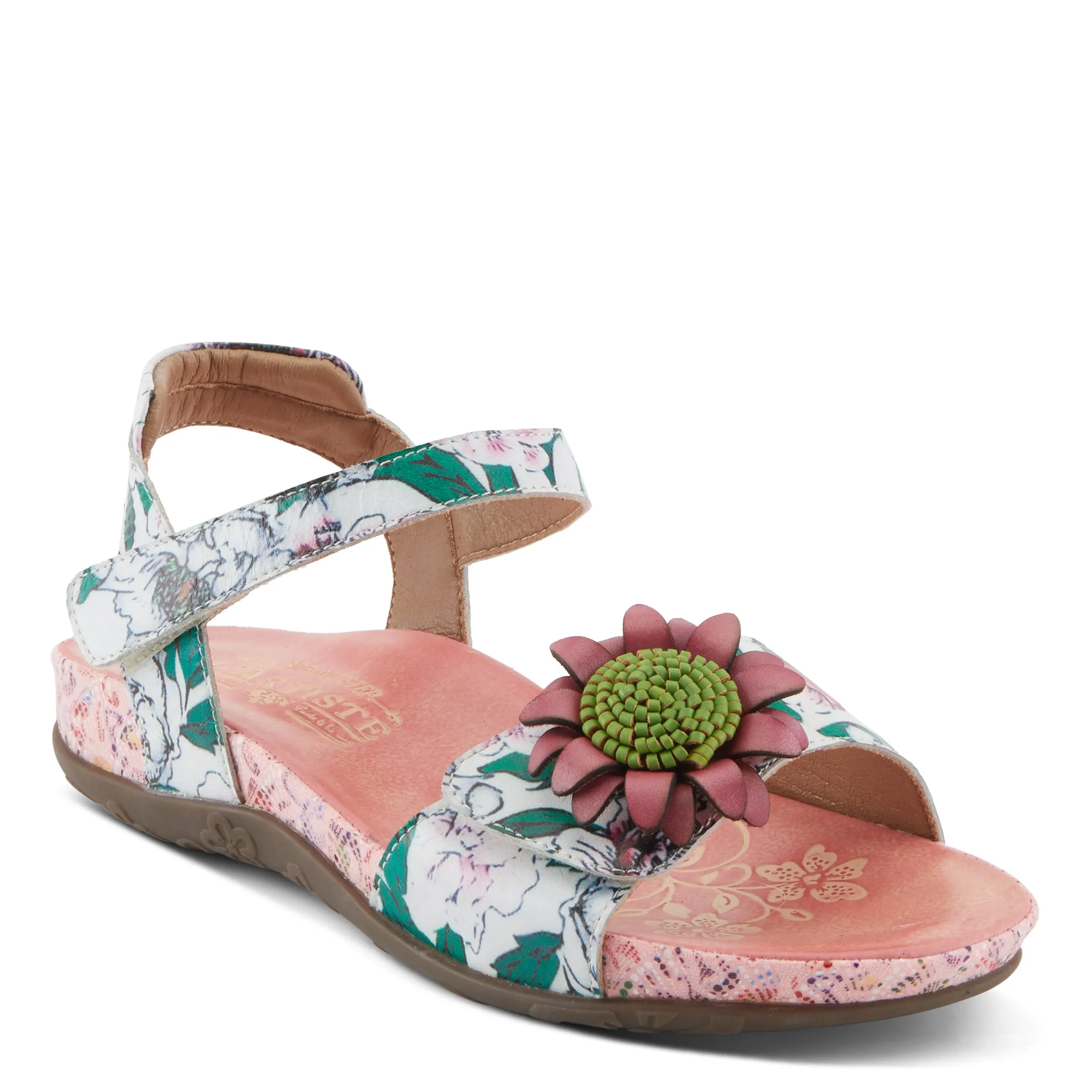 Spring Step Shoes  L'Artiste Gladystee Sandals Women’s Leather 1.25" Heel