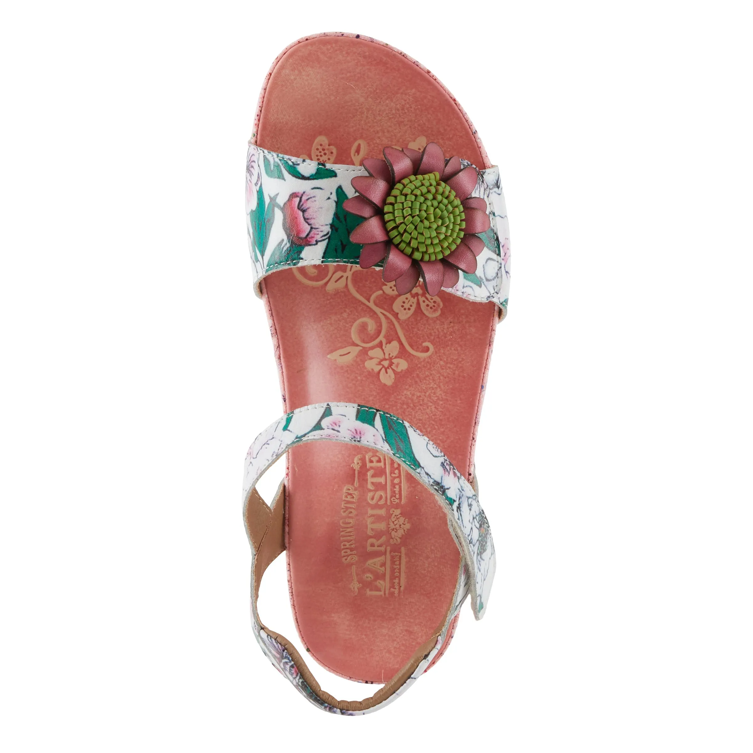 Spring Step Shoes  L'Artiste Gladystee Sandals Women’s Leather 1.25" Heel
