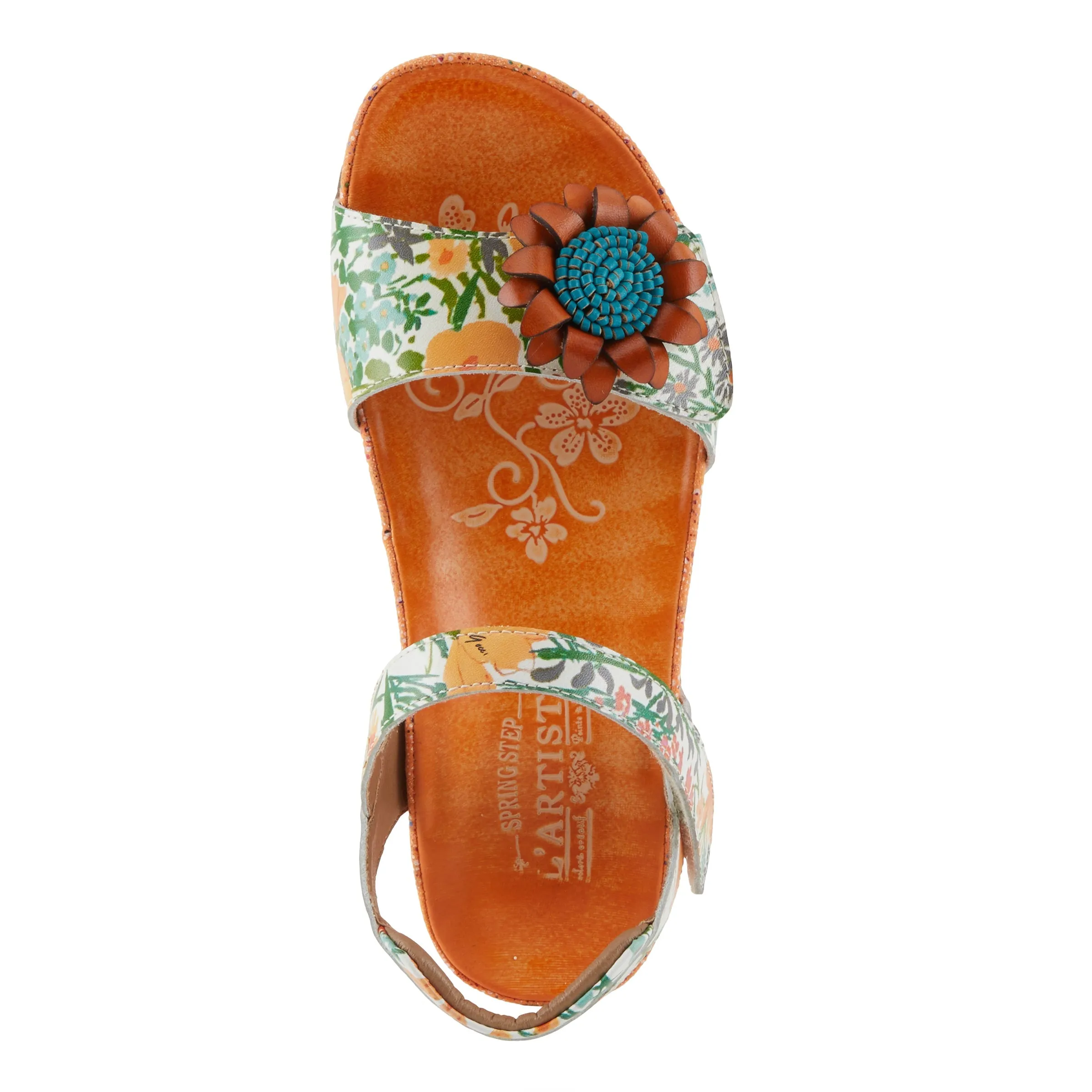Spring Step Shoes  L'Artiste Gladystee Sandals Women’s Leather 1.25" Heel
